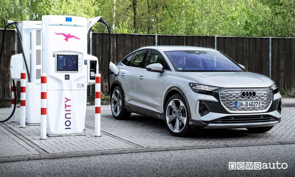 Audi solo auto elettriche, dal 2026 addio all'endotermico