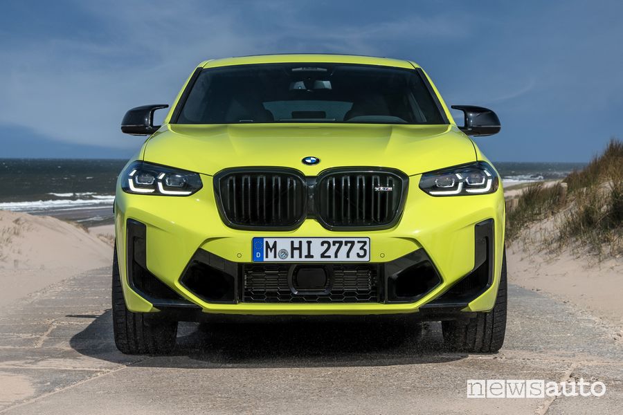 Frontale BMW X4 M Competition