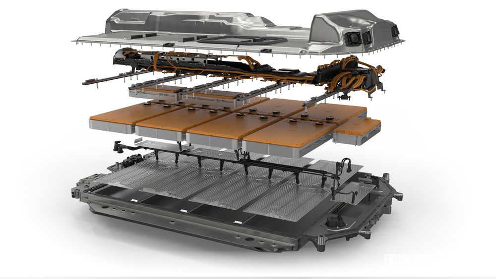 Batteria al litio BMW i4 eDrive40 elettrica
