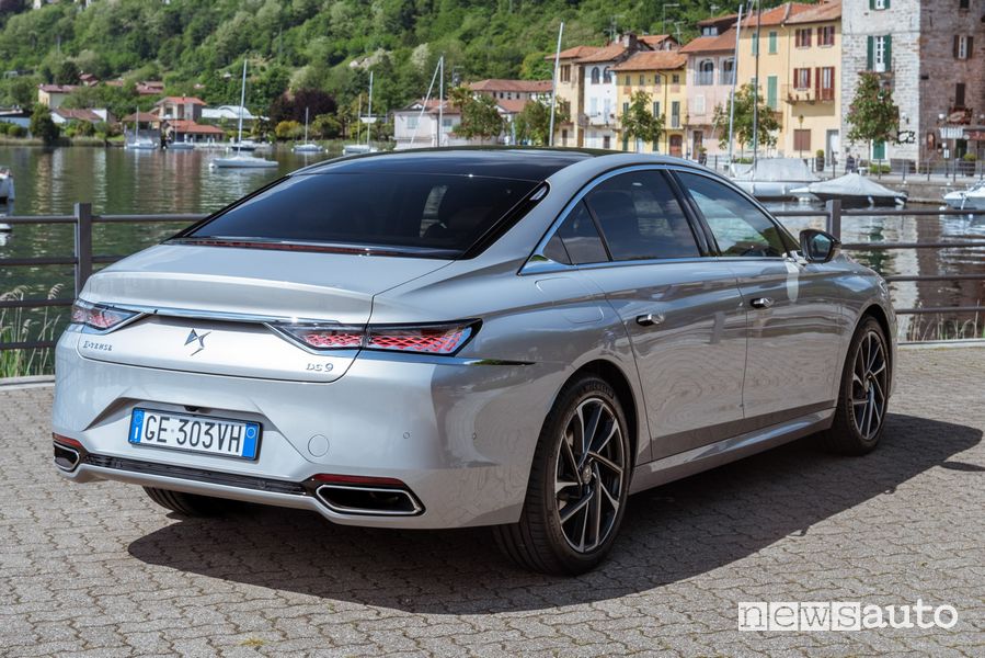 Vista posteriore nuova DS9 E-Tense