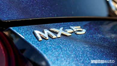 Logo MX-5 portellone posteriore Mazda MX-5 2021