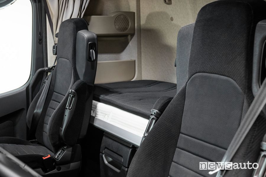 Area riposo abitacolo Mercedes-Benz Actros L Trucks