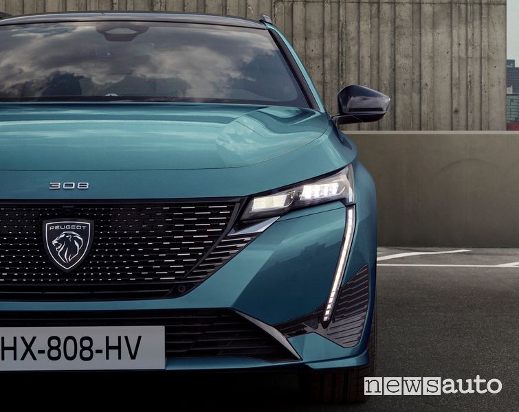 Faro anteriore nuova Peugeot 308 SW