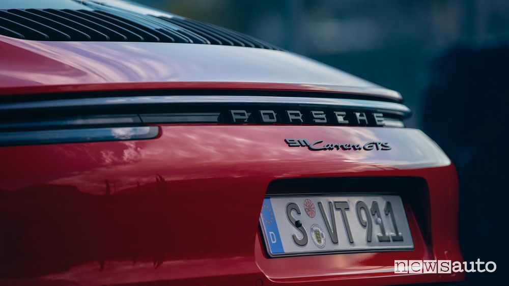Paraurti posteriore nuova Porsche 911 Carrera GTS