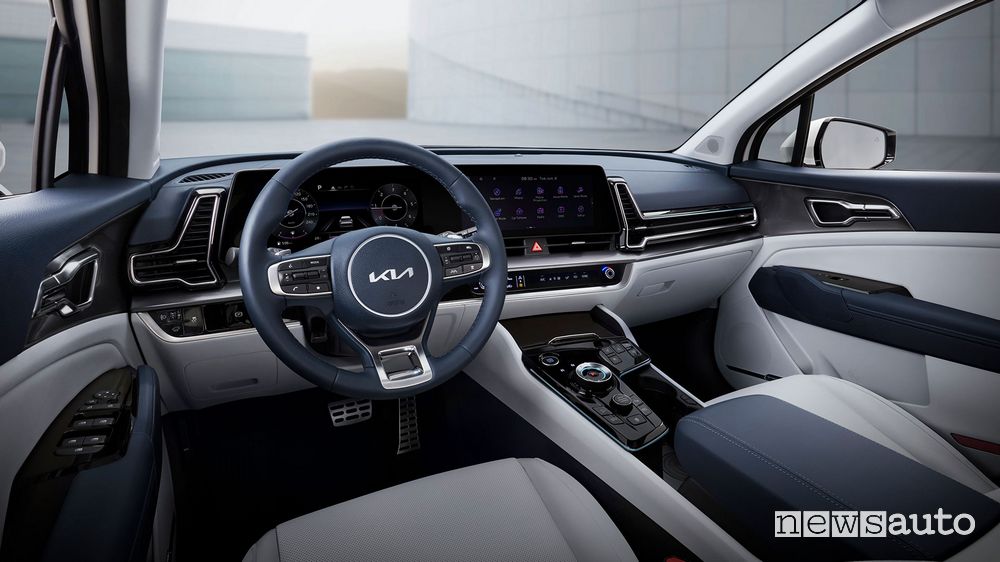 Plancia strumenti abitacolo nuovo Kia Sportage 2022