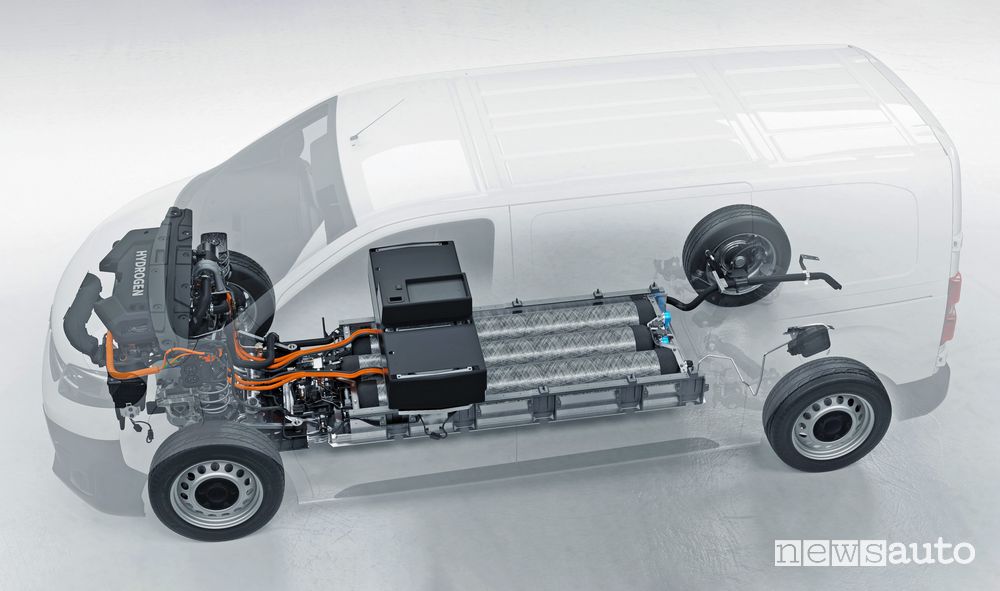 Opel Vivaro-e Hydrogen furgone ad idrogeno