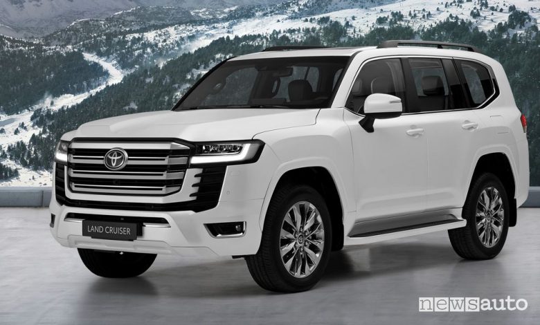 Nuovo Toyota Land Cruiser 300