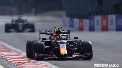 F1 Gp Azerbaijan, vittoria Red Bull con Perez [foto classifiche]