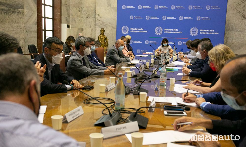Stellantis incontro al Ministero dello Sviluppo Economico