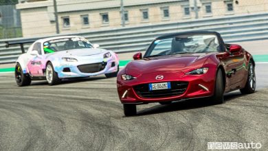 Mazda MX-5 drifting a Monza MiMo 2021