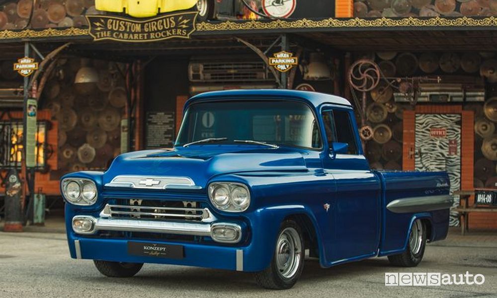 Chevrolet Apache Fleetside Custom del 1958