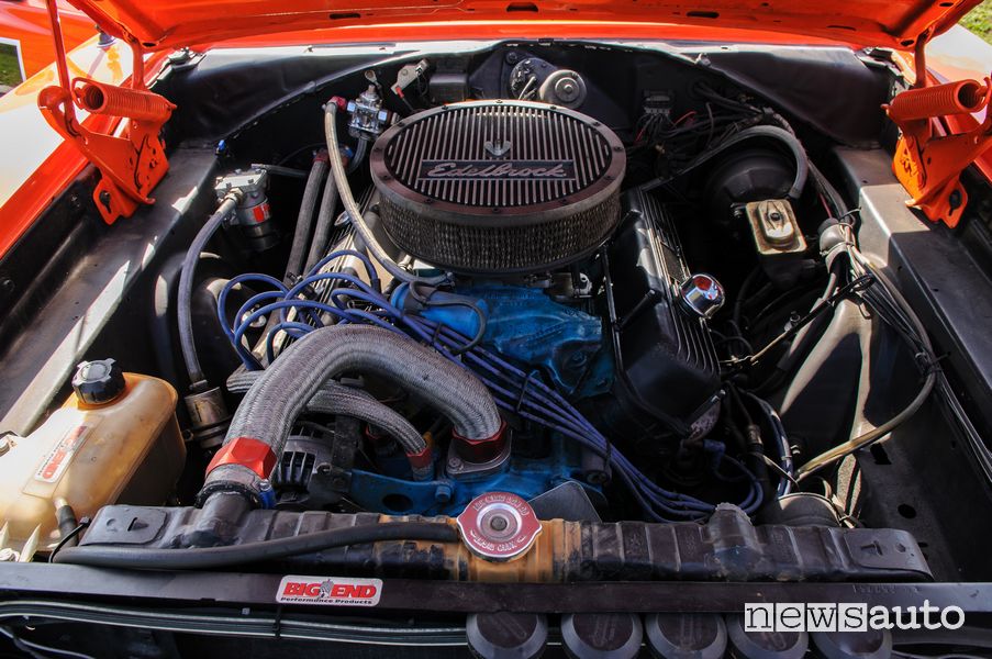 Vano motore Generale Lee Hazzard (Dodge Charger R/T Generale Lee)