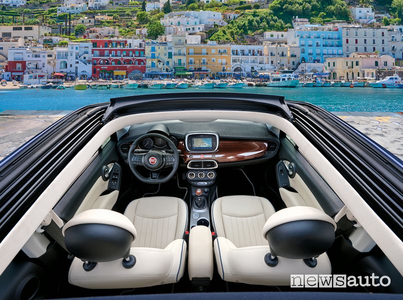Abitacolo Fiat 500X Yachting