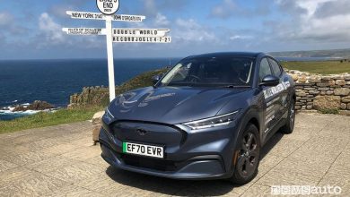 Record auto elettriche, miglior consumo energetico per la Ford Mustang Mach-E