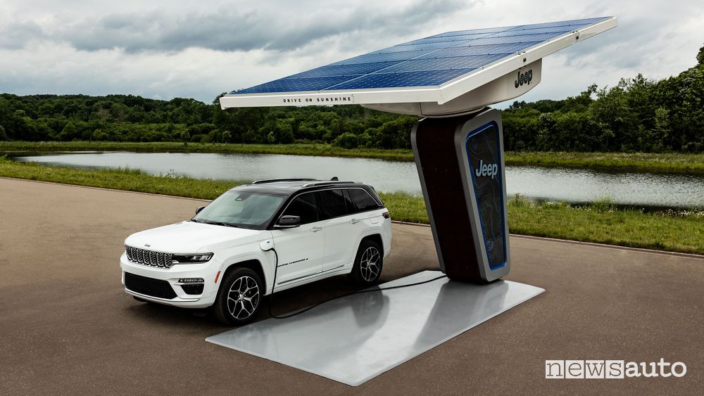Nuova Jeep Grand Cherokee ibrida plug-in PHEV