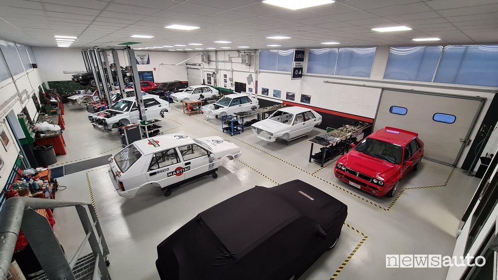 Lancia Delta EVO 3 Miki Biasion centro di restauro Italia Motor Sport