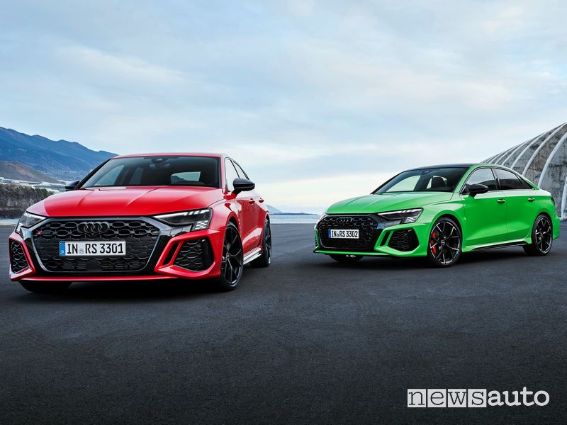 Nuova Audi RS 3 Sportback e Audi RS 3 Sedan