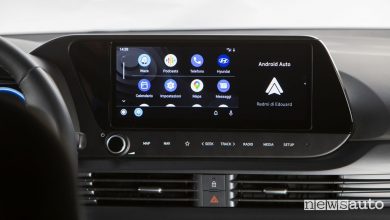 Android Auto infotainment nuova Hyundai Bayon