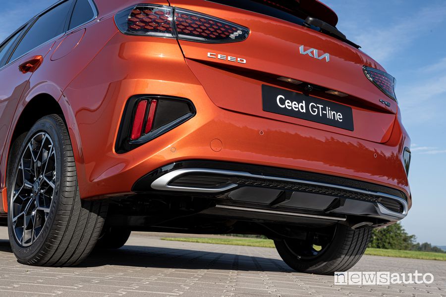 Paraurti posteriore nuova Kia Ceed GT Line