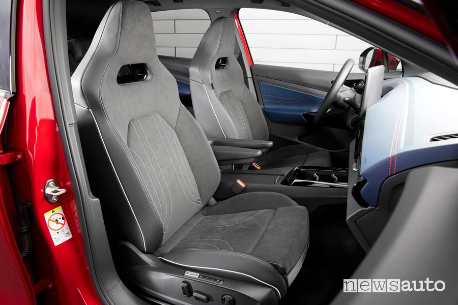 Sedili anteriori abitacolo Volkswagen ID.4 GTX