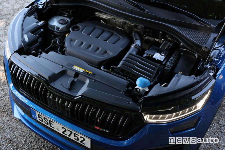 Vano motore nuovo Skoda Kodiaq RS