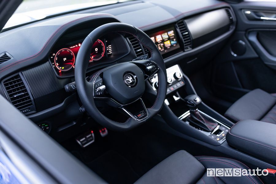 Volante abitacolo nuovo Skoda Kodiaq RS