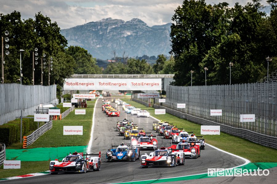 WEC 2021 partenza 6 Ore di Monza