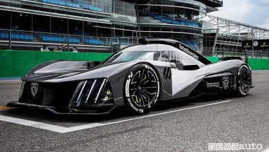 Peugeot 9X8, la nuova hypercar ibrida da corsa, caratteristiche