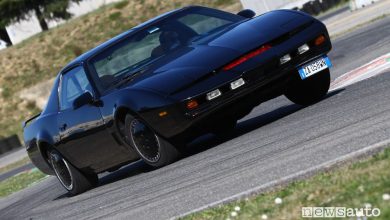 Inserimento in curva K.I.T.T. Supercar in pista all'Isam di Anagni
