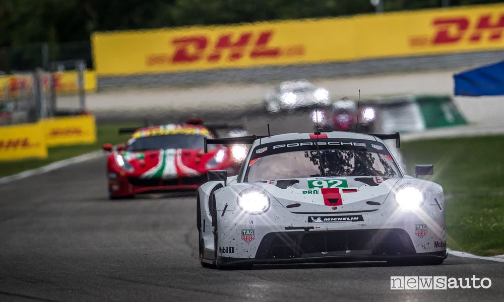 WEC 2021 6 Ore di Monza Porsche 911 RSR vincitrice in Classe GTE Pro