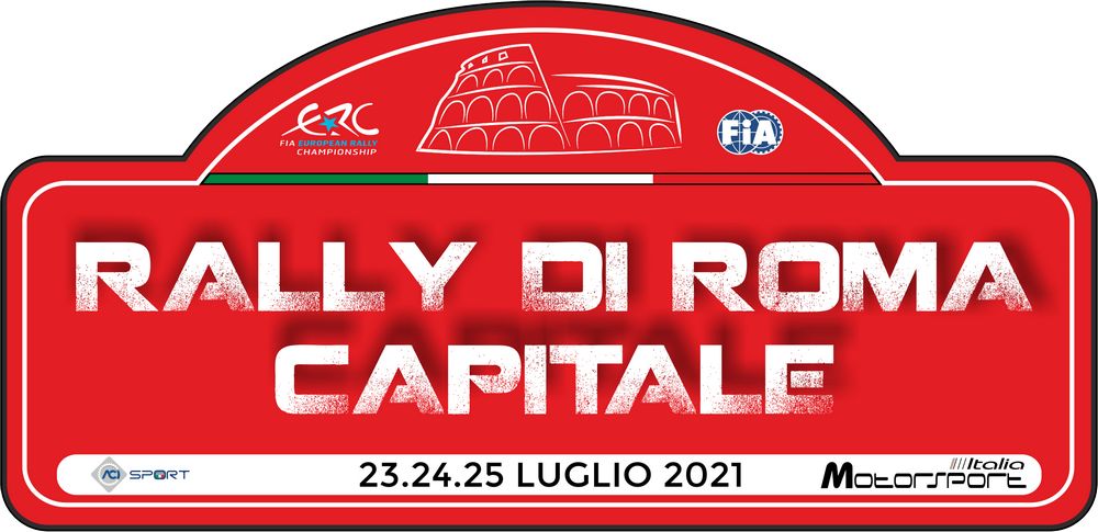 Logo ufficiale Rally di Roma Capitale 2021