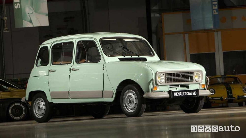 Renault 4 storica, in produzione dal 1961 al 1992