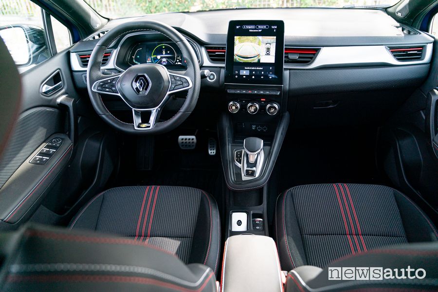 Plancia strumenti abitacolo Renault Captur E-Tech Hybrid R.S. Line