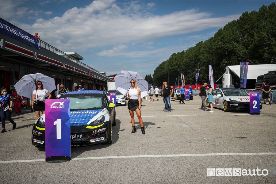 Griglia di partenza E-STC Series ad Imola