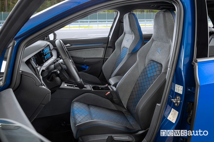 Sedili anteriori abitacolo Volkswagen Golf R Variant