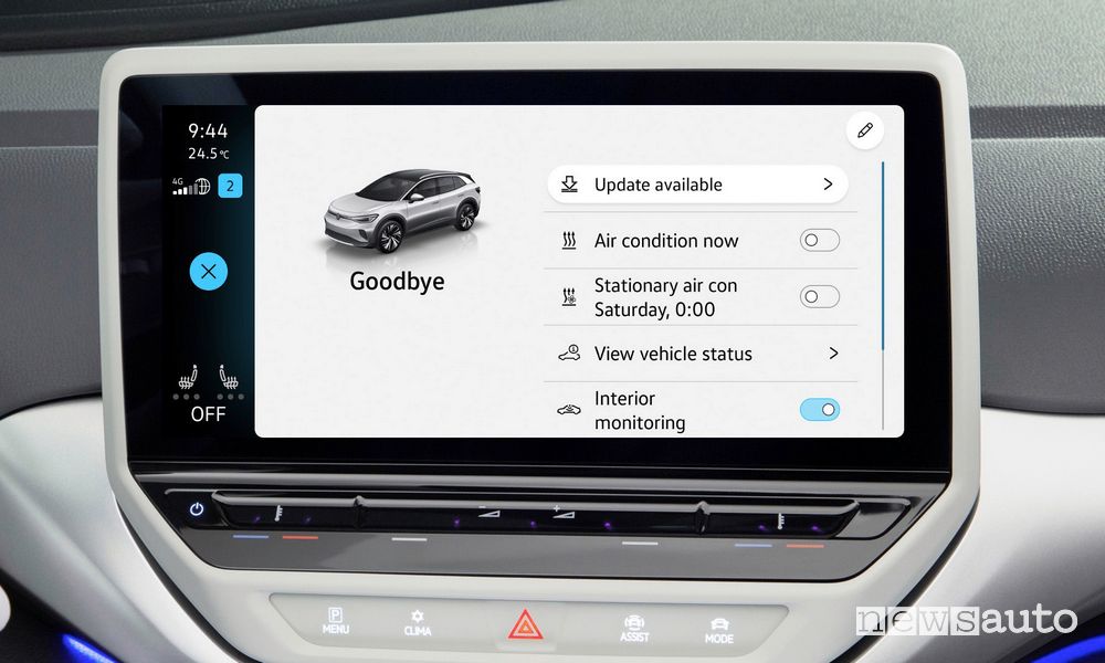 Come installare il nuovo aggiornamento software sulle Volkswagen elettriche?