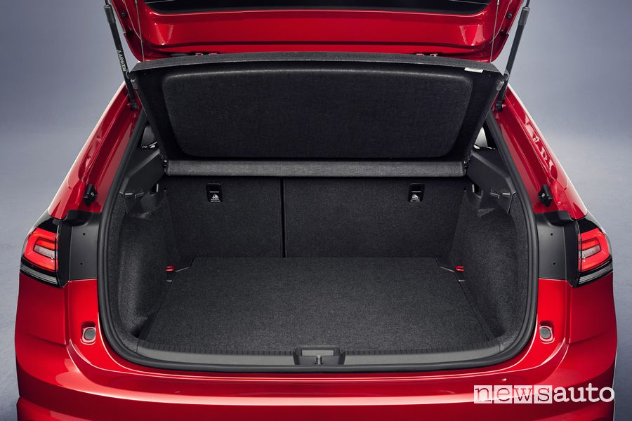 Bagagliaio abitacolo nuova Volkswagen Taigo