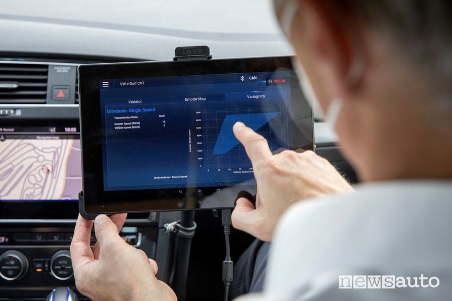 Cambio CVT per auto elettriche BOSCH, come funziona
