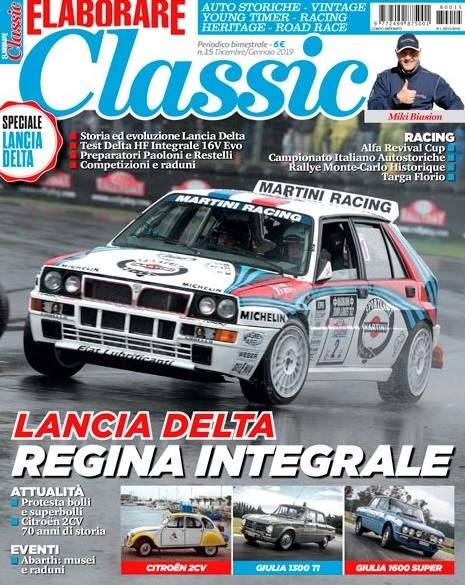 ELABORARE Classic Magazine con l'intervista a Miki Biasion