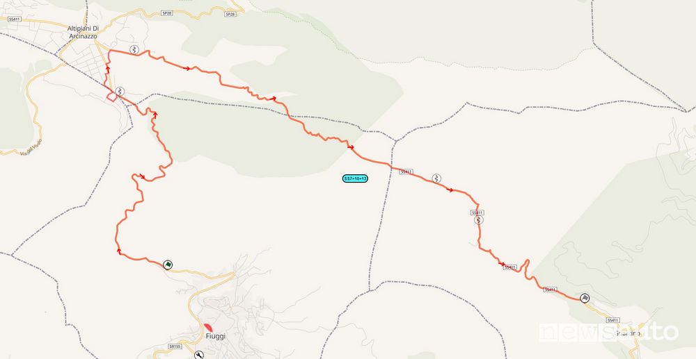 Mappa Rally di Roma 2021 prove speciali in programma domenica 25 luglio