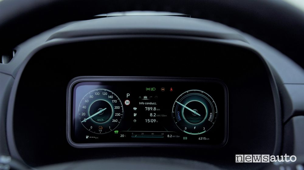 Record autonomia Hyundai Kona elettrica