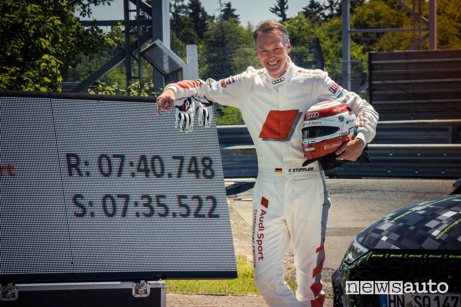 Record al Nürburgring per la nuova Audi RS 3