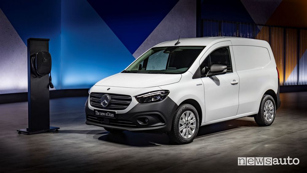 Presentazione nuovo Mercedes-Benz eCitan elettrico