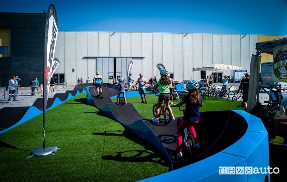 Salone del Camper Outdoor & Bike con percorsi Pumptrack e Mtb.