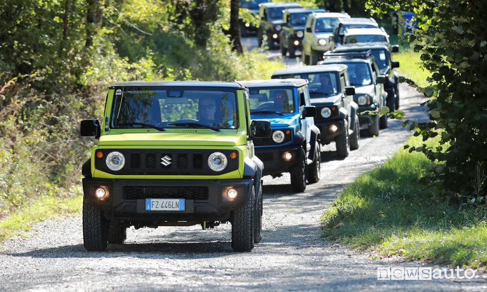 Raduno Suzuki 4x4 2021, programma decima edizione