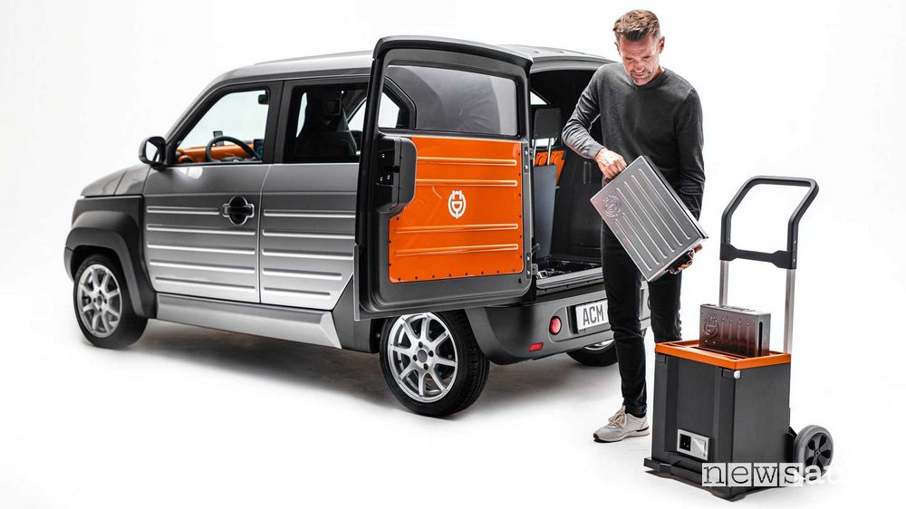 Sostituzione batterie scariche ACM City One