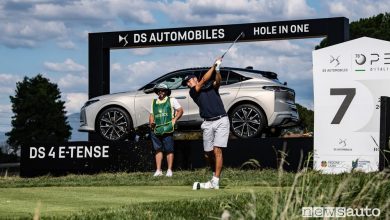 DS 4 E-Tense in mostra al 78° Open d’Italia