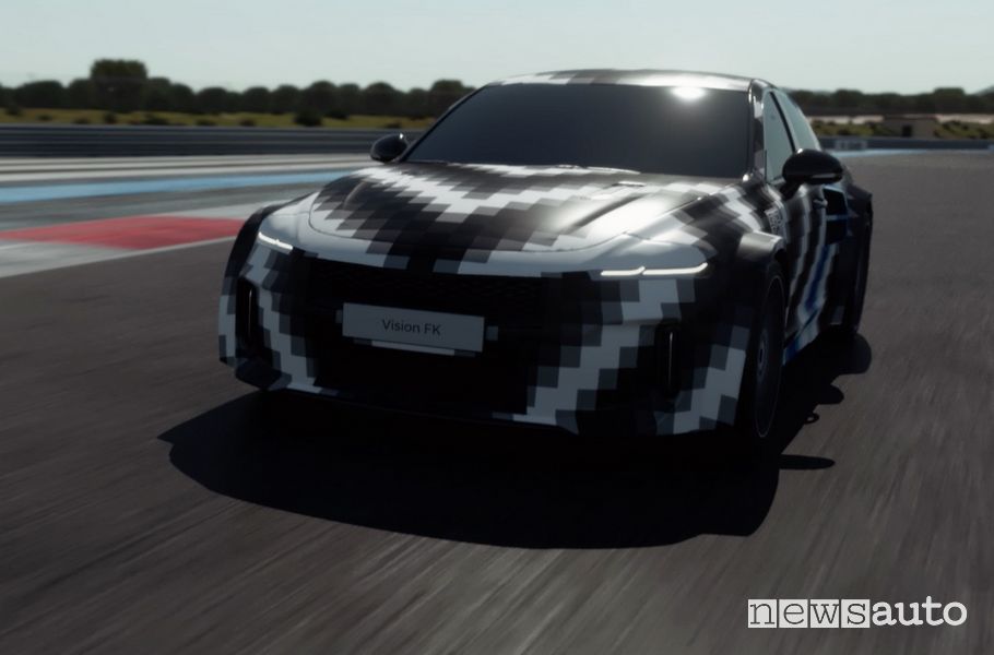 Hyundai concept Vision FK di auto sportiva ad idrogeno