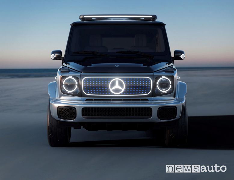 Frontale Mercedes-Benz EQG Concept