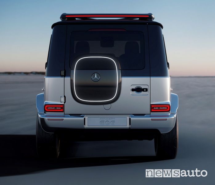 Posteriore Mercedes-Benz EQG Concept